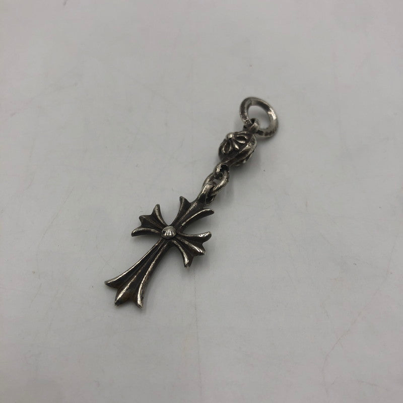 【中古品】【メンズ/レディース】 CHROME HEARTS クロムハーツ 1B TNY CH CRS 1ボール タイニー CH クロス チャーム アクセサリー ペンダントトップ 190-250904-KS-11-tei カラー：シルバー 万代Net店