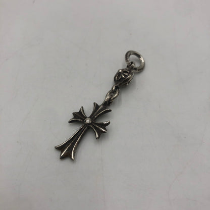 【中古品】【メンズ/レディース】 CHROME HEARTS クロムハーツ 1B TNY CH CRS 1ボール タイニー CH クロス チャーム アクセサリー ペンダントトップ 190-250904-KS-11-tei カラー：シルバー 万代Net店