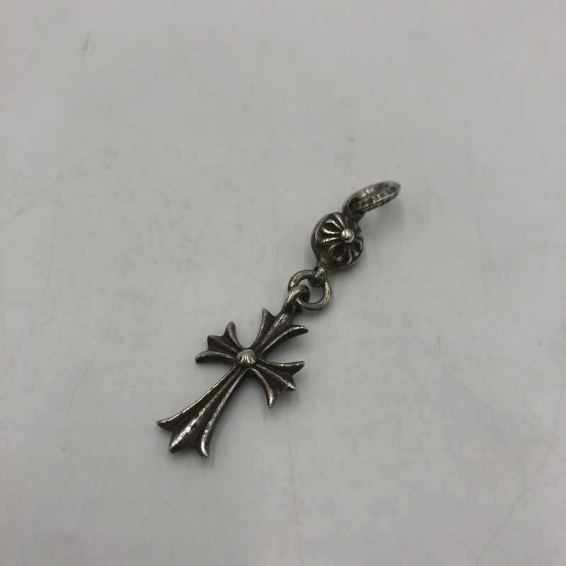 【中古品】【メンズ/レディース】 CHROME HEARTS クロムハーツ 1B TNY CH CRS 1ボール タイニー CH クロス チャーム アクセサリー ペンダントトップ 190-250904-KS-11-tei カラー：シルバー 万代Net店