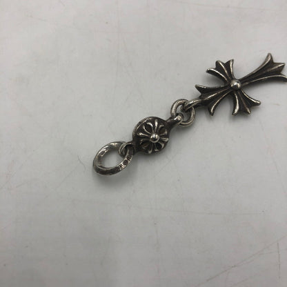 【中古品】【メンズ/レディース】 CHROME HEARTS クロムハーツ 1B TNY CH CRS 1ボール タイニー CH クロス チャーム アクセサリー ペンダントトップ 190-250904-KS-11-tei カラー：シルバー 万代Net店