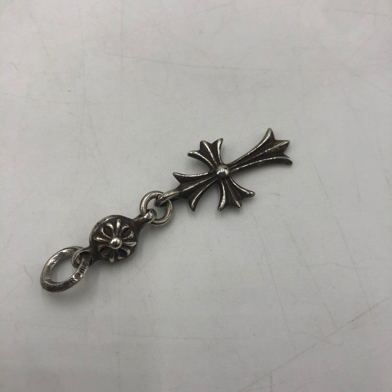 【中古品】【メンズ/レディース】 CHROME HEARTS クロムハーツ 1B TNY CH CRS 1ボール タイニー CH クロス チャーム アクセサリー ペンダントトップ 190-250904-KS-11-tei カラー：シルバー 万代Net店
