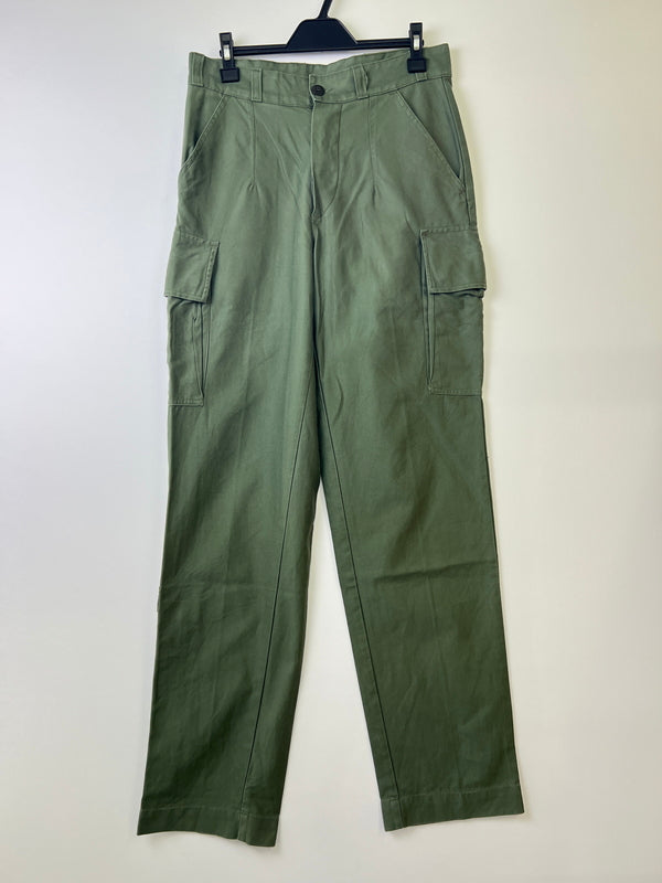 【中古品】【メンズ】 DUTCH ARMY ダッチアーミー CARGO PANTS カーゴパンツ ボトムス ミリタリー オランダ軍 156-260921-AS-24-hon サイズ：78×85 カラー：オリーブグリーン 万代Net店