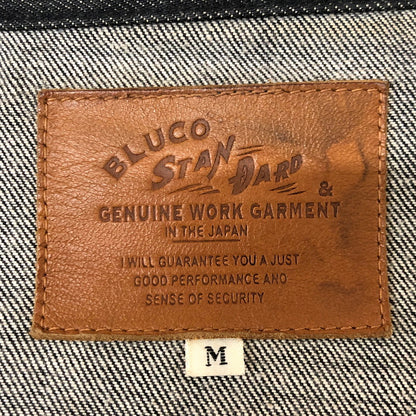 【中古品】【メンズ】 BLUCO ブルコ DENIM TRUCKER JACKET OL-066 デニム トラッカー ジャケット アウター Gジャン 145-251113-ts-20-tei サイズ：M カラー：ブラック 万代Net店