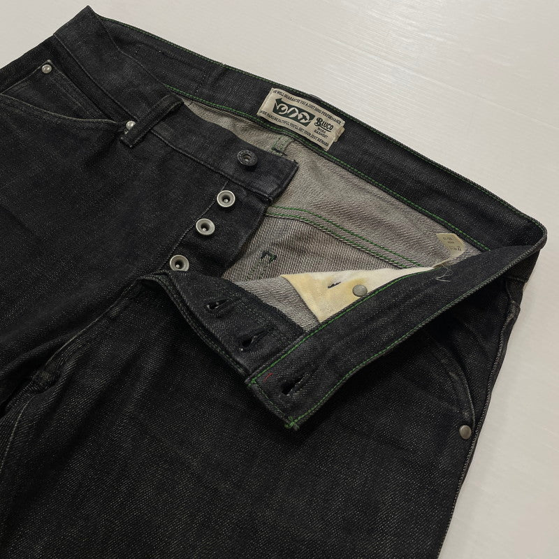 【現状渡し品】【メンズ】 BLUCO ブルコ STANDARD DENIM MADE IN JAPAN OL-029 スタンダードデニム デニムパンツ ボトムス ジーンズ 日本製 156-260620-ss-06-tei サイズ：M カラー：ブラック 万代Net店