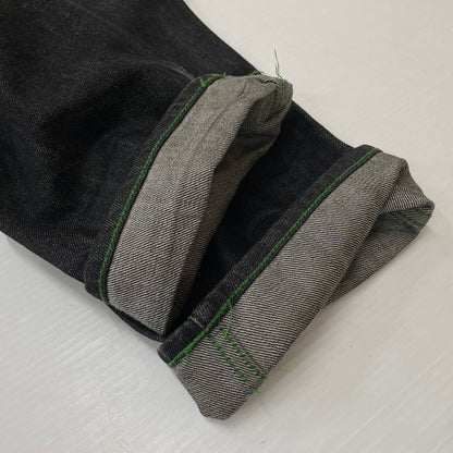 【現状渡し品】【メンズ】 BLUCO ブルコ STANDARD DENIM MADE IN JAPAN OL-029 スタンダードデニム デニムパンツ ボトムス ジーンズ 日本製 156-260620-ss-06-tei サイズ：M カラー：ブラック 万代Net店