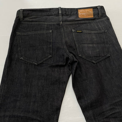 【現状渡し品】【メンズ】 BLUCO ブルコ STANDARD DENIM MADE IN JAPAN OL-029 スタンダードデニム デニムパンツ ボトムス ジーンズ 日本製 156-260620-ss-06-tei サイズ：M カラー：ブラック 万代Net店