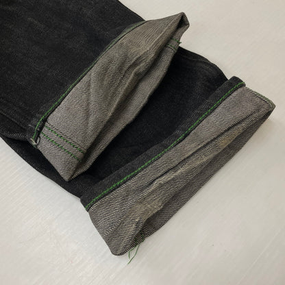 【現状渡し品】【メンズ】 BLUCO ブルコ STANDARD DENIM MADE IN JAPAN OL-029 スタンダードデニム デニムパンツ ボトムス ジーンズ 日本製 156-260620-ss-06-tei サイズ：M カラー：ブラック 万代Net店
