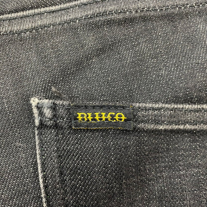 【現状渡し品】【メンズ】 BLUCO ブルコ STANDARD DENIM MADE IN JAPAN OL-029 スタンダードデニム デニムパンツ ボトムス ジーンズ 日本製 156-260620-ss-06-tei サイズ：M カラー：ブラック 万代Net店
