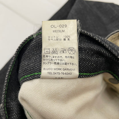 【現状渡し品】【メンズ】 BLUCO ブルコ STANDARD DENIM MADE IN JAPAN OL-029 スタンダードデニム デニムパンツ ボトムス ジーンズ 日本製 156-260620-ss-06-tei サイズ：M カラー：ブラック 万代Net店