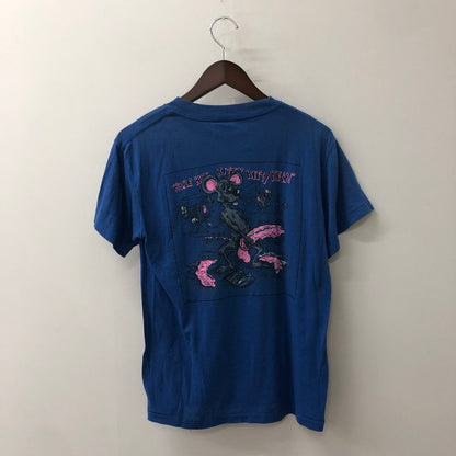 【中古品】【メンズ】 TOPHALE トップヘール 80's HERE KITTY KITTY S/S TEE SHIRT VINTAGE 80年代 ヒア キティキティ ショートスリーブ Tシャツ トップス 半袖 ヴィンテージ 145-250905-ts-25-tei サイズ：M カラー：ブルー 万代Net店