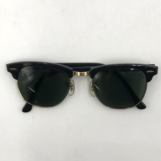 【中古品】【メンズ】 Ray-Ban レイバン B&L CLUBMASTER CLASSIC RB3016 ボシュロム社製 クラブマスター クラシック サングラス アイウェア アクセサリー 203-251115-yy-02-tei サイズ：不明 カラー：ブラック 万代Net店