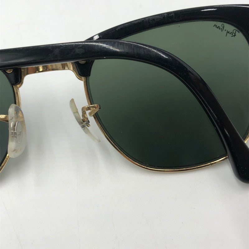【中古品】【メンズ】 Ray-Ban レイバン B&L CLUBMASTER CLASSIC RB3016 ボシュロム社製 クラブマスター クラシック サングラス アイウェア アクセサリー 203-251115-yy-02-tei サイズ：不明 カラー：ブラック 万代Net店