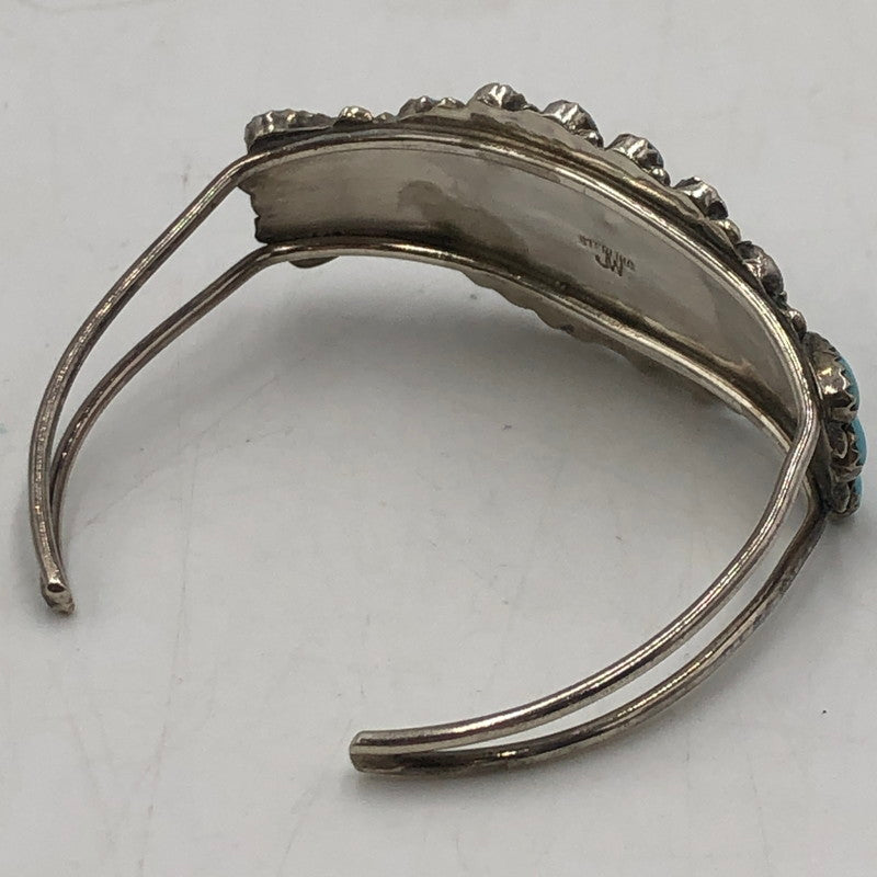 【中古品】【メンズ/レディース】 JW ZUNI ジェイダブリュー ズニ TURQUOISE BANGLE ターコイズ バングル アクセサリー インディアンジュエリー 191-251106-ts-13-tei カラー：ターコイズ 万代Net店