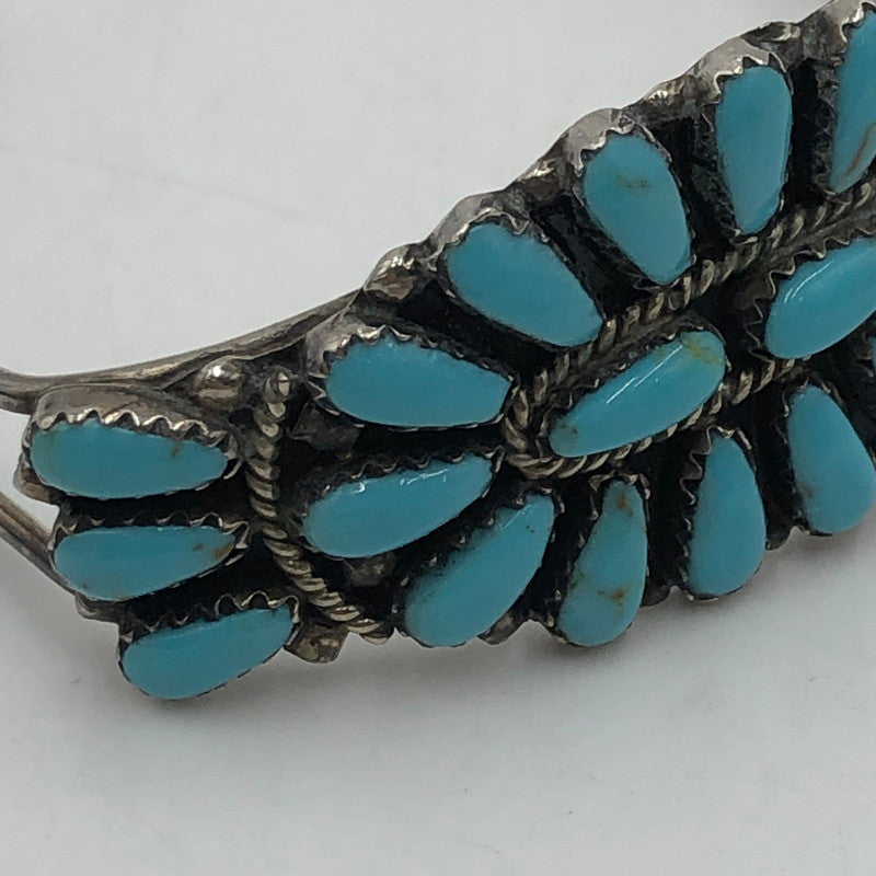 【中古品】【メンズ/レディース】 JW ZUNI ジェイダブリュー ズニ TURQUOISE BANGLE ターコイズ バングル アクセサリー インディアンジュエリー 191-251106-ts-13-tei カラー：ターコイズ 万代Net店