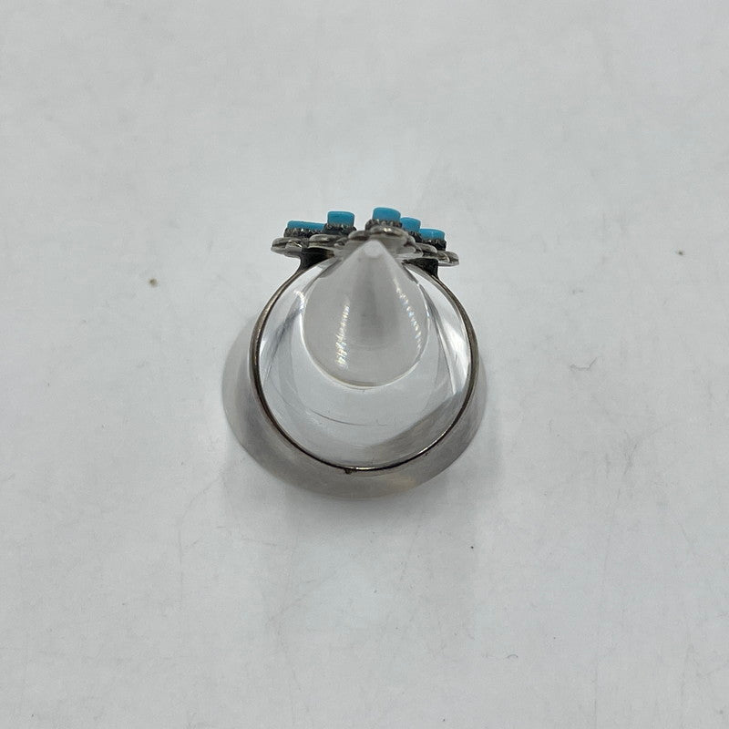 【中古品】【メンズ】 ZUNI ズニ TURQUOISE RING ターコイズ リング アクセサリー 指輪 インディアンジュエリー 191-251207-ts-02-tei カラー：シルバー 万代Net店