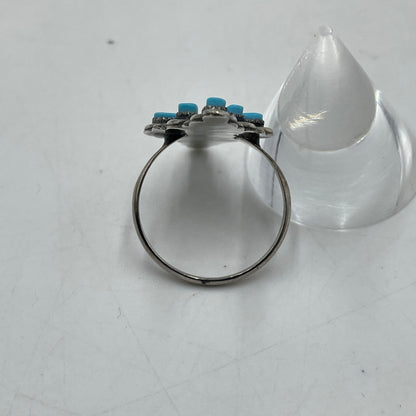 【中古品】【メンズ】 ZUNI ズニ TURQUOISE RING ターコイズ リング アクセサリー 指輪 インディアンジュエリー 191-251207-ts-02-tei カラー：シルバー 万代Net店