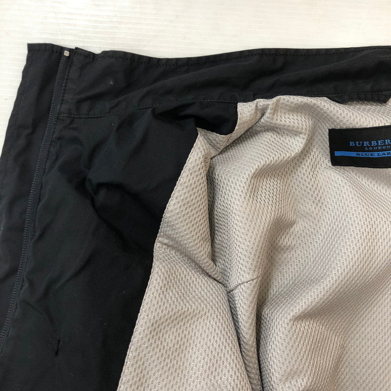 【中古品】【メンズ】 BURBERRY BLUE LABEL バーバリーブルーレーベル MOCK NECK JACKET FO-885-107-09 モックネック ジャケット ライトアウター 141-250908-KS-06-tei サイズ：M カラー：ブラック 万代Net店