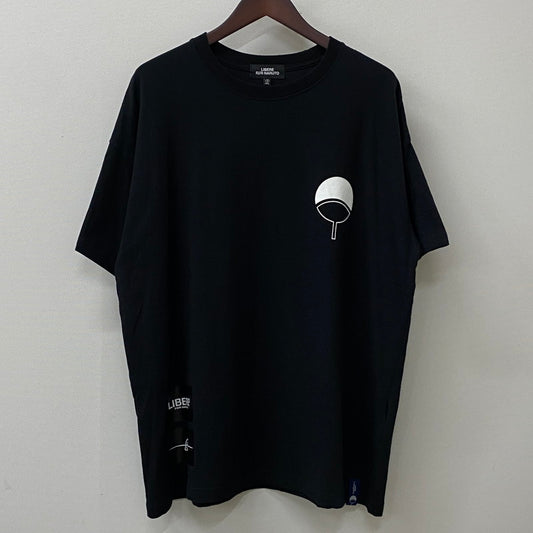 【中古品】【メンズ】 LIBERE リベーレ × NARUTO ナルト 別注 コラボ SASUKE S/S TEE サスケ ショートスリーブ Tシャツ トップス 半袖 147-250906-ts-18-tei サイズ：1 カラー：ブラック 万代Net店