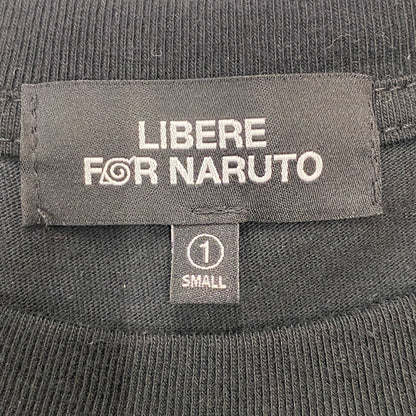 【中古品】【メンズ】 LIBERE リベーレ × NARUTO ナルト 別注 コラボ SASUKE S/S TEE サスケ ショートスリーブ Tシャツ トップス 半袖 147-250906-ts-18-tei サイズ：1 カラー：ブラック 万代Net店