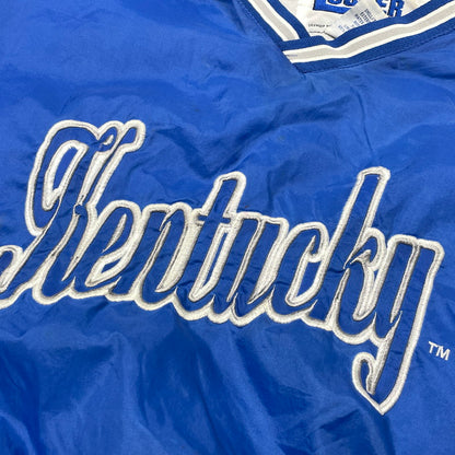 【中古品】【メンズ】 LOCKER LINE ロッカー ライン KENTUCKY NYLON GAME PULLOVER SHIRT ケンタッキー ナイロン ゲーム プルオーバー シャツ 長袖 トップス 145-260805-sa-09-tei サイズ：XL カラー：ブルー 万代Net店