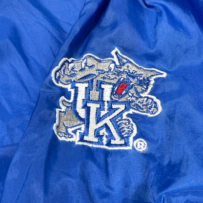 【中古品】【メンズ】 LOCKER LINE ロッカー ライン KENTUCKY NYLON GAME PULLOVER SHIRT ケンタッキー ナイロン ゲーム プルオーバー シャツ 長袖 トップス 145-260805-sa-09-tei サイズ：XL カラー：ブルー 万代Net店