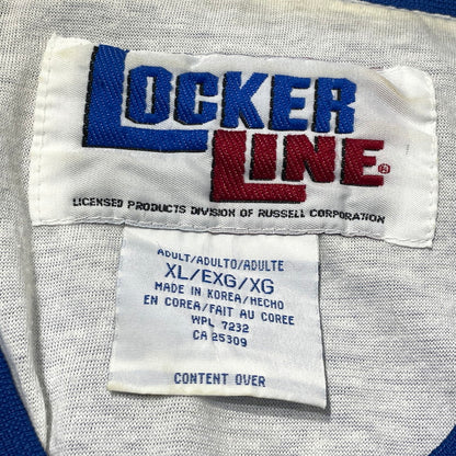 【中古品】【メンズ】 LOCKER LINE ロッカー ライン KENTUCKY NYLON GAME PULLOVER SHIRT ケンタッキー ナイロン ゲーム プルオーバー シャツ 長袖 トップス 145-260805-sa-09-tei サイズ：XL カラー：ブルー 万代Net店