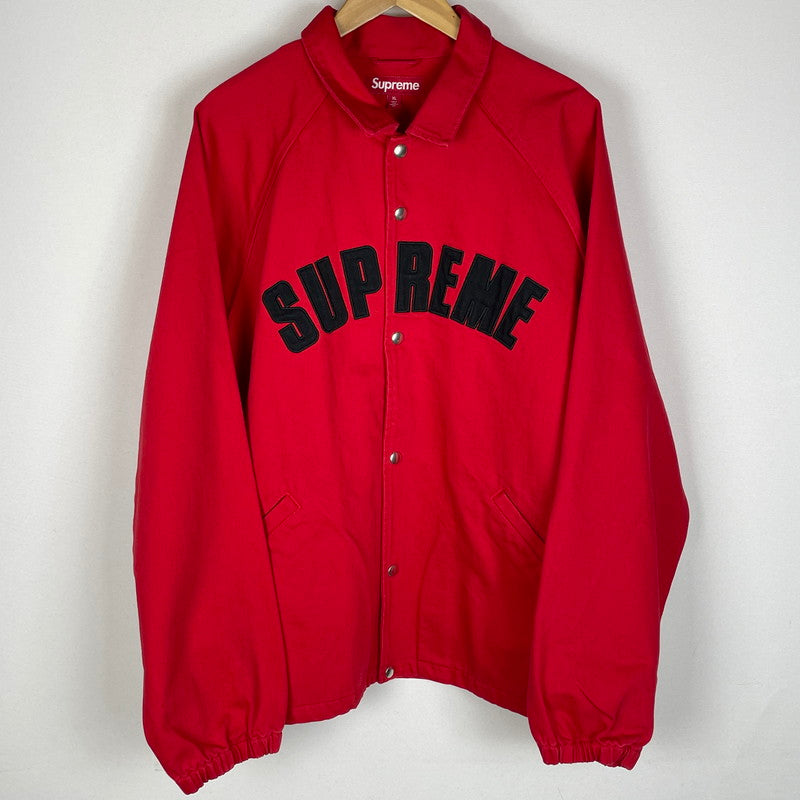 【中古品】【メンズ】 25SS ARC DENIM COACHES JACKET アーク デニム コーチズ ジャケット ライトアウター 149-251218-yy-15-fuzh サイズ：XL カラー：レッド 万代Net店