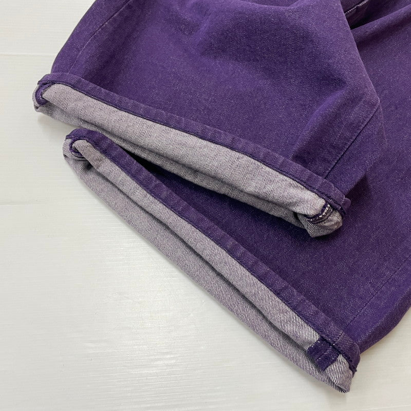 【中古品】【メンズ】 Supreme シュプリーム 25SS DENIM BAGGY SHORT PANT デニム バギー ショートパンツ ボトムス ハーフパンツ ジーンズ 149-251225-ko-11-tei サイズ：38 カラー：パープル 万代Net店