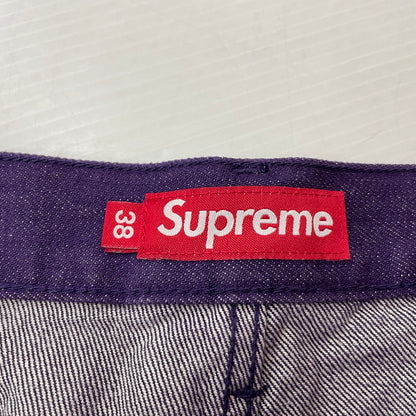 【中古品】【メンズ】 Supreme シュプリーム 25SS DENIM BAGGY SHORT PANT デニム バギー ショートパンツ ボトムス ハーフパンツ ジーンズ 149-251225-ko-11-tei サイズ：38 カラー：パープル 万代Net店