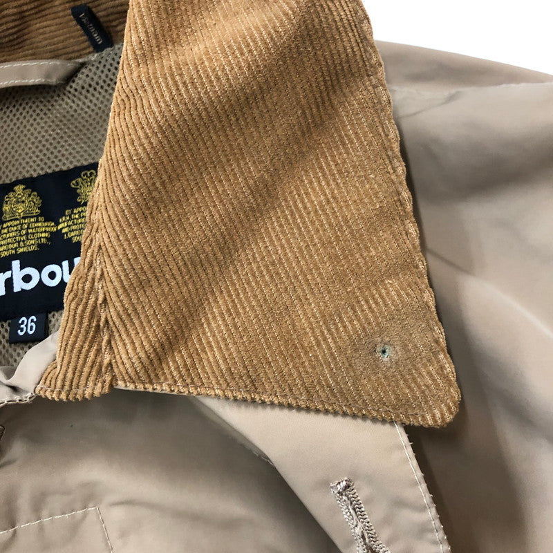 【中古品】【メンズ】 Barbour バーブァー SINGLE BREASTED COAT 19001113 シングル ブレスト コート ライトアウター 144-250910-KS-10-tei サイズ：36 カラー：ベージュ 万代Net店