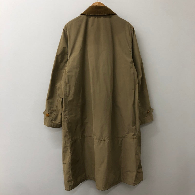 【中古品】【メンズ】 Barbour バーブァー SINGLE BREASTED COAT 19001113 シングル ブレスト コート ライトアウター 144-250910-KS-10-tei サイズ：36 カラー：ベージュ 万代Net店