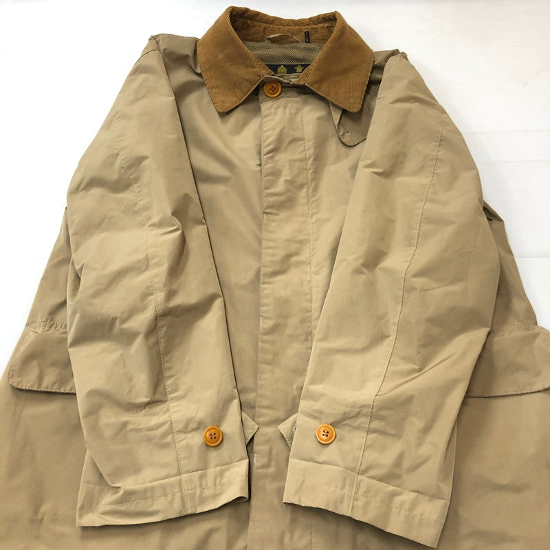 【中古品】【メンズ】 Barbour バーブァー SINGLE BREASTED COAT 19001113 シングル ブレスト コート ライトアウター 144-250910-KS-10-tei サイズ：36 カラー：ベージュ 万代Net店