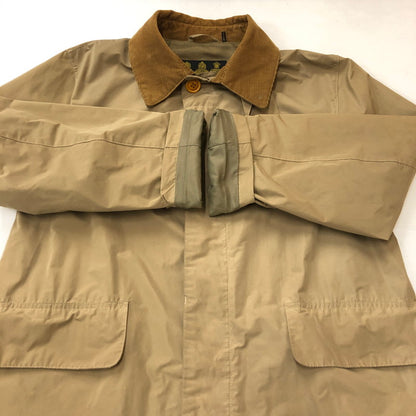 【中古品】【メンズ】 Barbour バーブァー SINGLE BREASTED COAT 19001113 シングル ブレスト コート ライトアウター 144-250910-KS-10-tei サイズ：36 カラー：ベージュ 万代Net店
