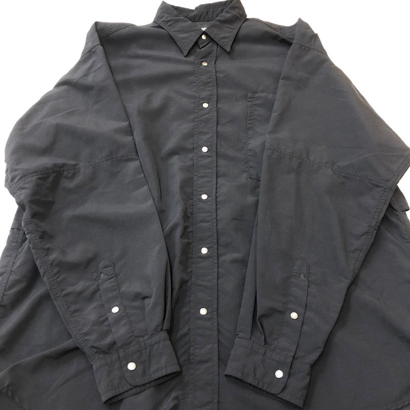 【中古品】【メンズ】 THE NORTH FACE ザ・ノースフェイス L/S ENRIDE SHIRT NR62461 ロングスリーブ エンライド シャツ 長袖 トップス 144-250910-KS-11-tei サイズ：S カラー：ブラック 万代Net店