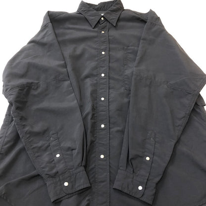 【中古品】【メンズ】 THE NORTH FACE ザ・ノースフェイス L/S ENRIDE SHIRT NR62461 ロングスリーブ エンライド シャツ 長袖 トップス 144-250910-KS-11-tei サイズ：S カラー：ブラック 万代Net店
