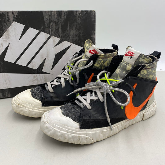 【中古品】【メンズ】 NIKE × READYMADE ナイキ × レディメイド BLAZER MID ブレーザー ミッド "BLACK" CZ3589-001 スニーカー 160-260505-nm-12-tei サイズ：26.5cm 万代Net店