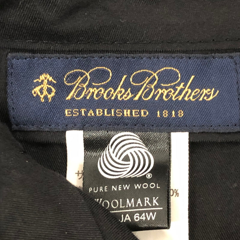 【中古品】【メンズ】 BROOKS BROTHERS ブルックスブラザーズ ウール スラックス 156-250909-nm-30-fuz サイズ：W32 カラー：ダークグレー 万代Net店