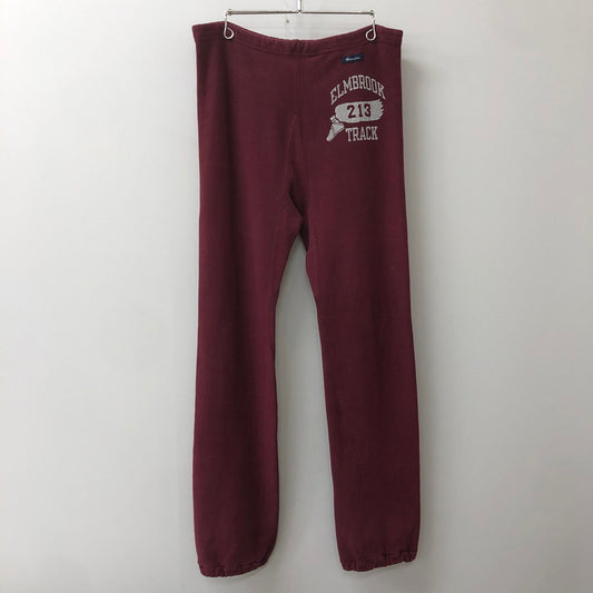 【現状渡し品】【メンズ】 Champion チャンピオン 90’s SWEAT PANTS MADE IN USA 90年代 スウェットパンツ ボトムス USA製 156-250915-ts-22-tei サイズ：M カラー：レッド 万代Net店