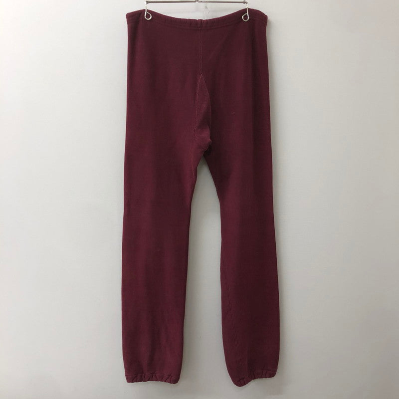 【現状渡し品】【メンズ】 Champion チャンピオン 90’s SWEAT PANTS MADE IN USA 90年代 スウェットパンツ ボトムス USA製 156-250915-ts-22-tei サイズ：M カラー：レッド 万代Net店