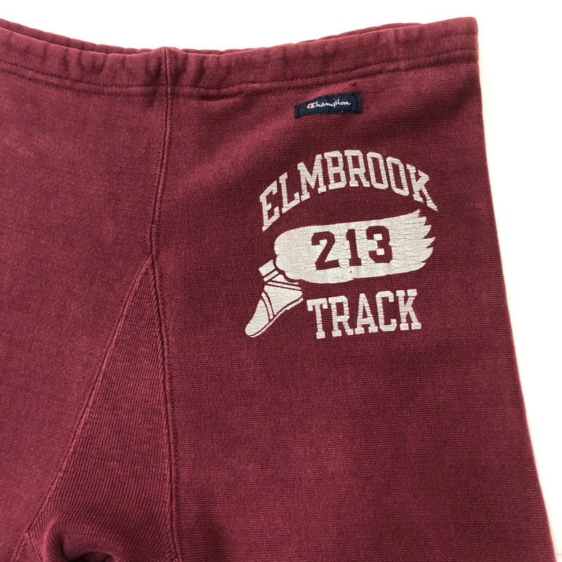 【現状渡し品】【メンズ】 Champion チャンピオン 90’s SWEAT PANTS MADE IN USA 90年代 スウェットパンツ ボトムス USA製 156-250915-ts-22-tei サイズ：M カラー：レッド 万代Net店