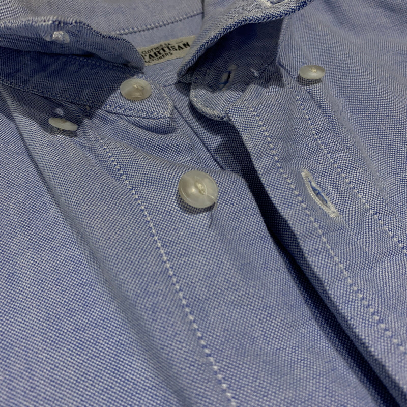 【中古品】【メンズ】 Studio D'ARTISAN ステュディオ・ダ・ルチザン BUTTON DAWN S/S SHIRT ボタンダウン ショートスリーブシャツ 半袖 トップス 145-260716-ko-07-tei サイズ：不明 カラー：インディゴ 万代Net店