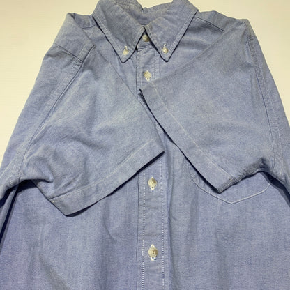 【中古品】【メンズ】 Studio D'ARTISAN ステュディオ・ダ・ルチザン BUTTON DAWN S/S SHIRT ボタンダウン ショートスリーブシャツ 半袖 トップス 145-260716-ko-07-tei サイズ：不明 カラー：インディゴ 万代Net店