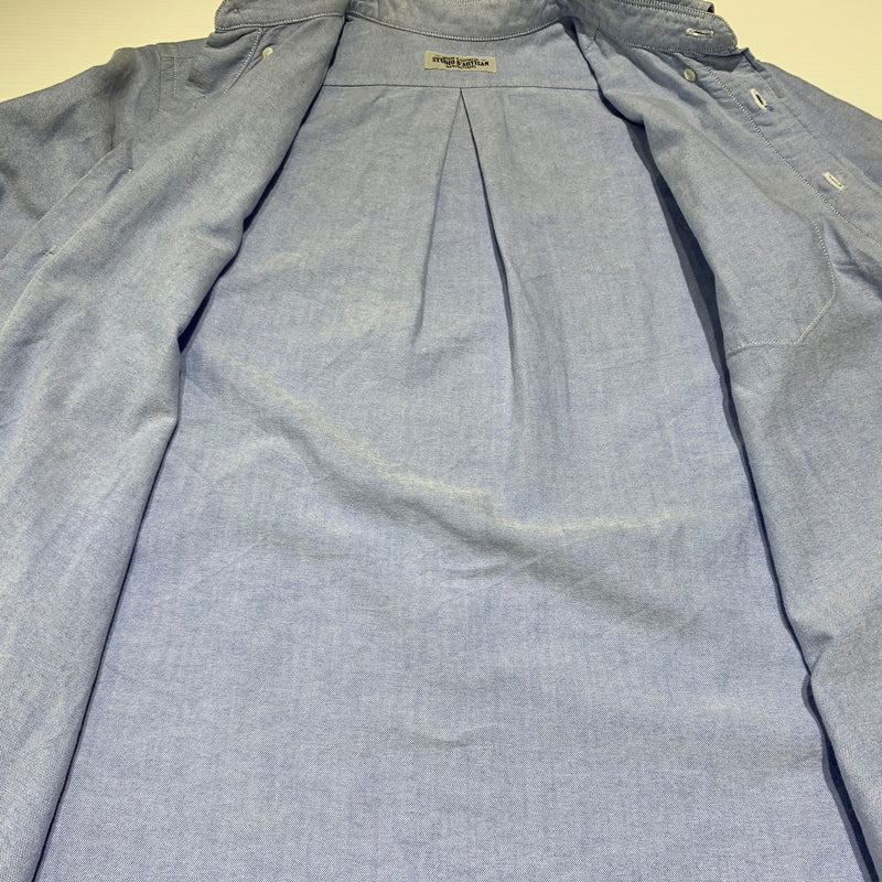 【中古品】【メンズ】 Studio D'ARTISAN ステュディオ・ダ・ルチザン BUTTON DAWN S/S SHIRT ボタンダウン ショートスリーブシャツ 半袖 トップス 145-260716-ko-07-tei サイズ：不明 カラー：インディゴ 万代Net店