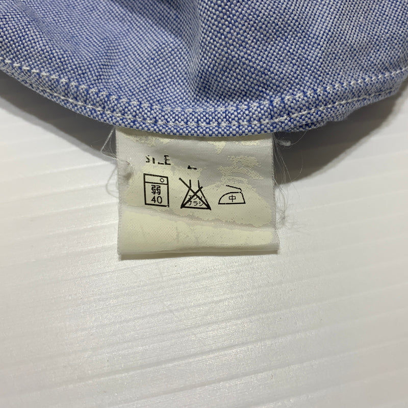 【中古品】【メンズ】 Studio D'ARTISAN ステュディオ・ダ・ルチザン BUTTON DAWN S/S SHIRT ボタンダウン ショートスリーブシャツ 半袖 トップス 145-260716-ko-07-tei サイズ：不明 カラー：インディゴ 万代Net店