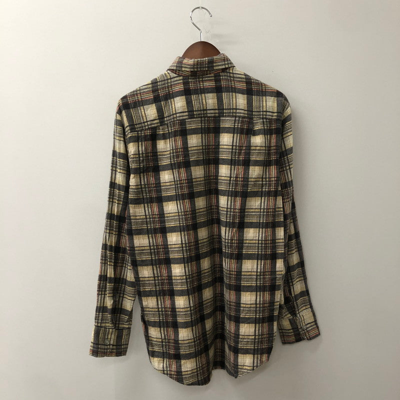 【中古品】【メンズ】 BUD BERMA バド・ベルマ 70's L/S FLANNEL SHIRT VINTAGE 70年代 ロングスリーブ フランネルシャツ ヴィンテージ 長袖 トップス 145-250917-KS-17-tei サイズ：M カラー：マルチカラー 万代Net店