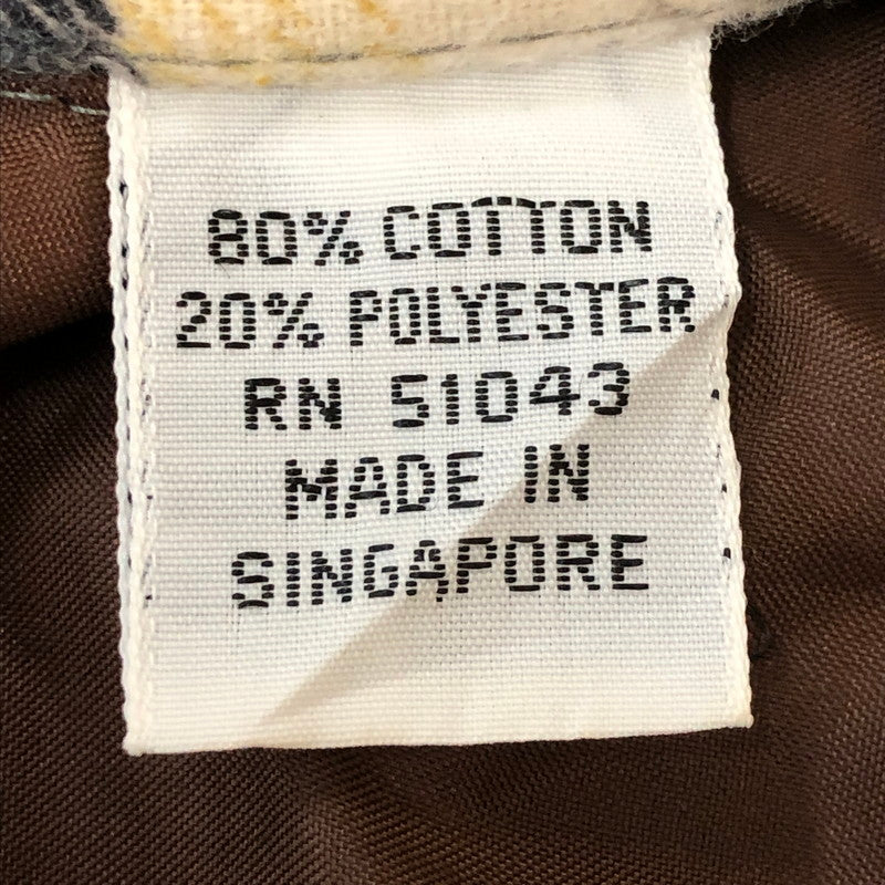 【中古品】【メンズ】 BUD BERMA バド・ベルマ 70's L/S FLANNEL SHIRT VINTAGE 70年代 ロングスリーブ フランネルシャツ ヴィンテージ 長袖 トップス 145-250917-KS-17-tei サイズ：M カラー：マルチカラー 万代Net店