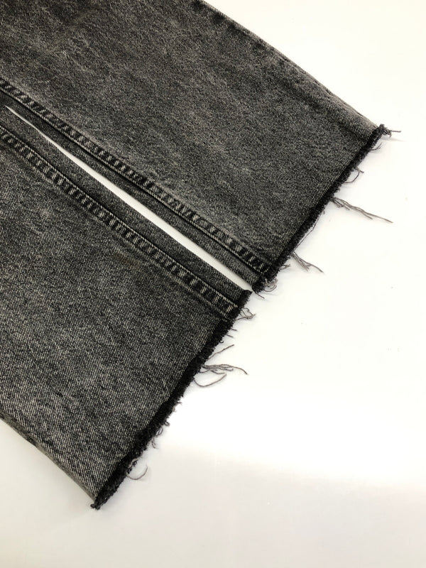 【中古品】【メンズ】 LEVI'S リーバイス 40506-4158 90'S USA製 デニムパンツ ボトムス ヴィンテージ カットオフ 156-261003-AS-43-hon サイズ：W30L32 カラー：ブラック 万代Net店