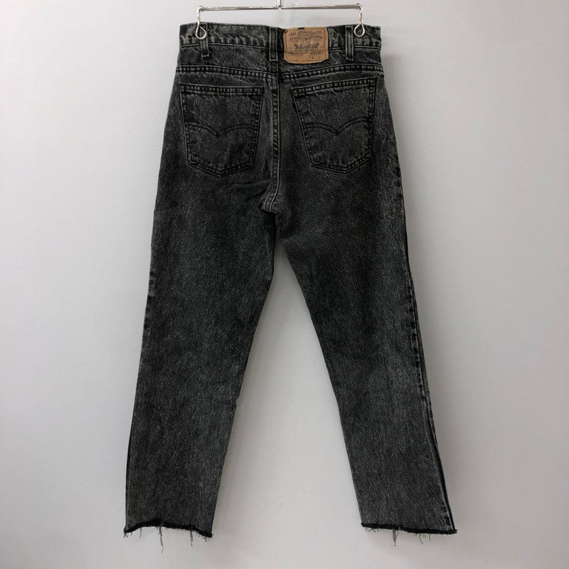 【中古品】【メンズ】 LEVI'S 40506-4158 90'S USA製 デニムパンツ ※カットオフ ヴィンテージ 古着 156-250909-nm-29-tei サイズ：W30L32 万代Net店