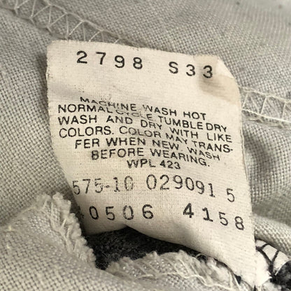 【中古品】【メンズ】 LEVI'S 40506-4158 90'S USA製 デニムパンツ ※カットオフ ヴィンテージ 古着 156-250909-nm-29-tei サイズ：W30L32 万代Net店