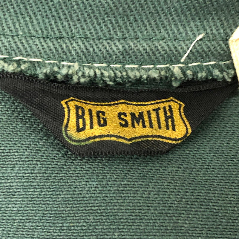 【中古品】【メンズ】 BIG SMITH ビッグスミス 70's WAPPEN CUSTOM DENIM JACKET 70年代 ワッペンカスタム デニムジャケット ライトアウター ヴィンテージ 145-250909-nm-11-tei サイズ：表記40 カラー：オリーブグリーン 万代Net店